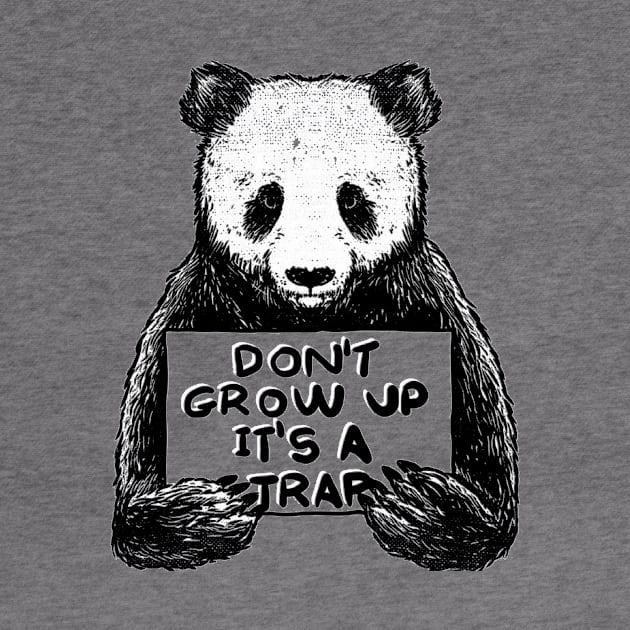 Funny Panda Shirt by JoePhrank